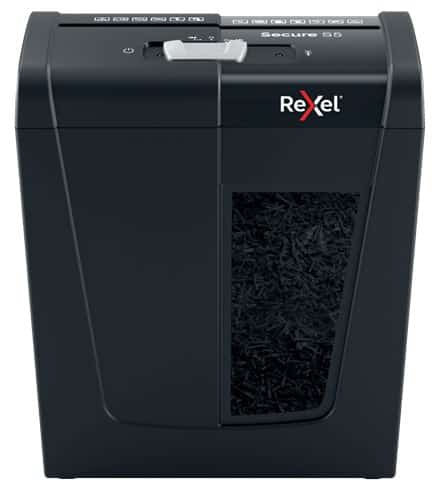 Rexel Niszczarka Secure S5, 5 Kartek, 10 L Kosz