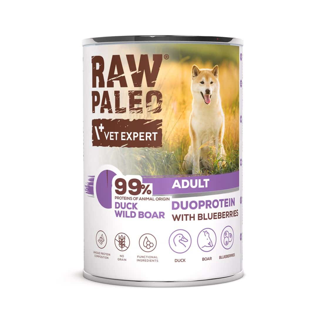 Raw Paleo Kaczka i Dzik 400g
