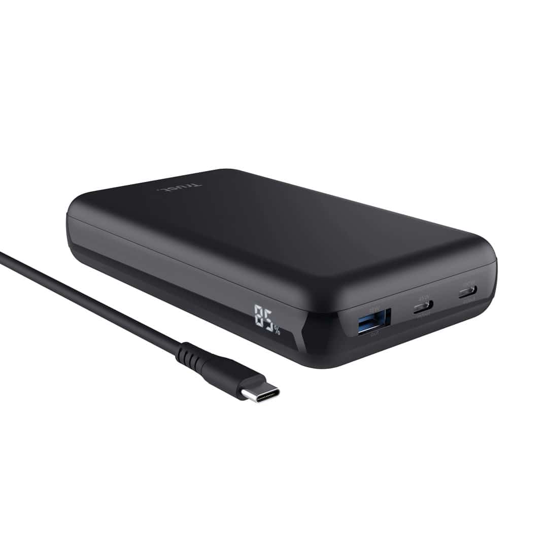 Powerbank Trust Laro 100W Black 100W