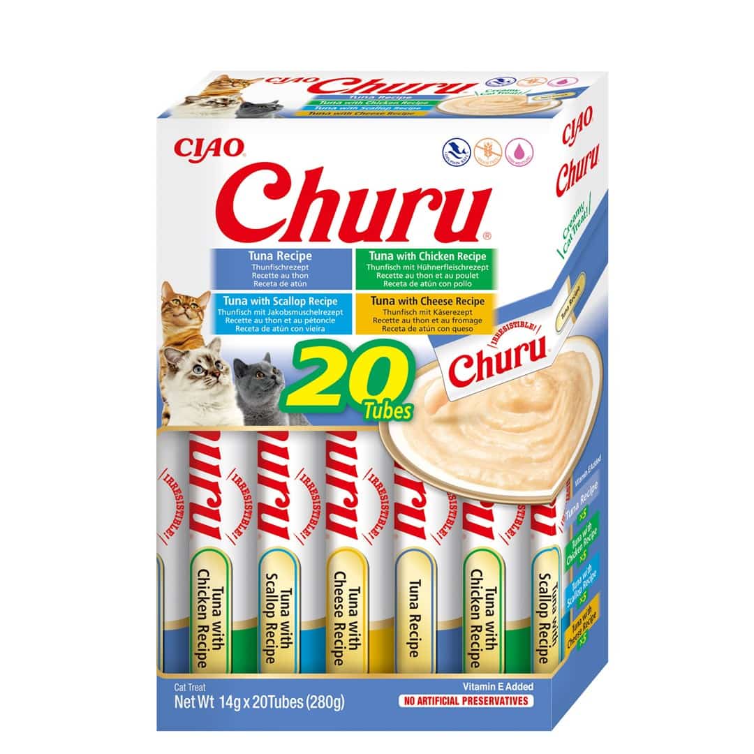 INABA CHURU Varietes Tuńczyk 20x14 g