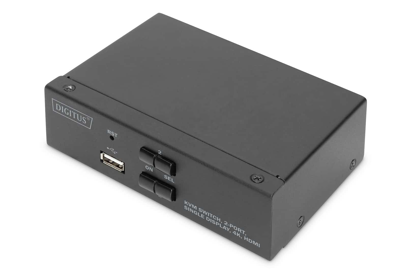 DIGITUS PRZEŁĄCZNIK KVM 2 PORTOWY HDMI 4K 30HZ