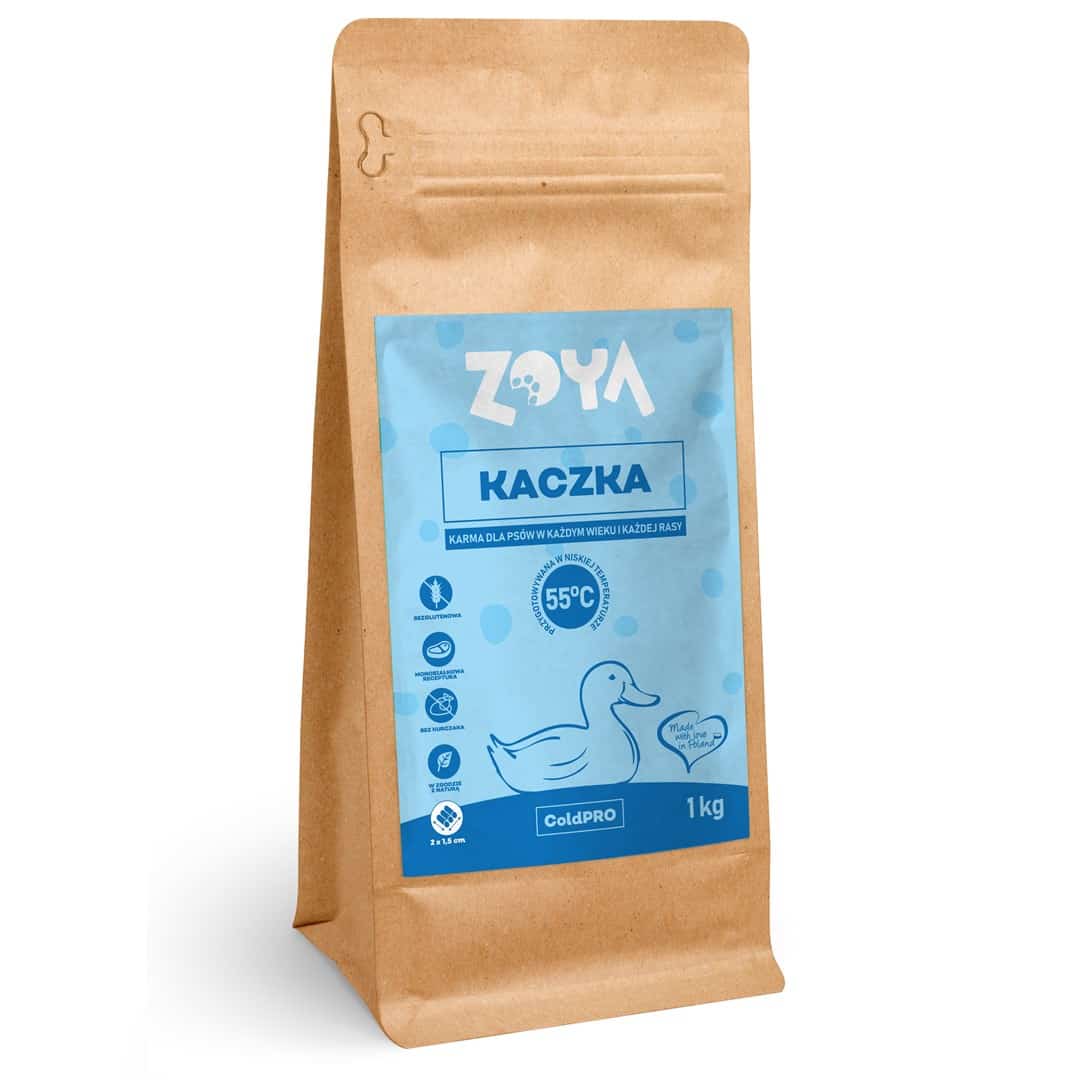 ZOYA COLDPRO Kaczka sucha 1kg dla psa