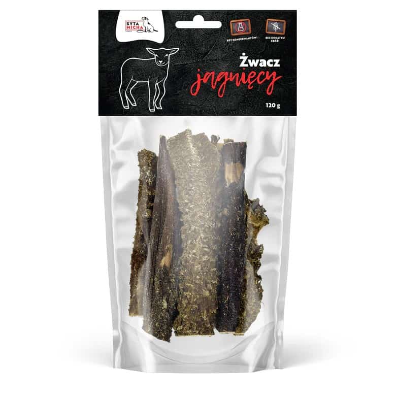 SYTA MICHA - Suszone Żwacze Jagnięce 120g