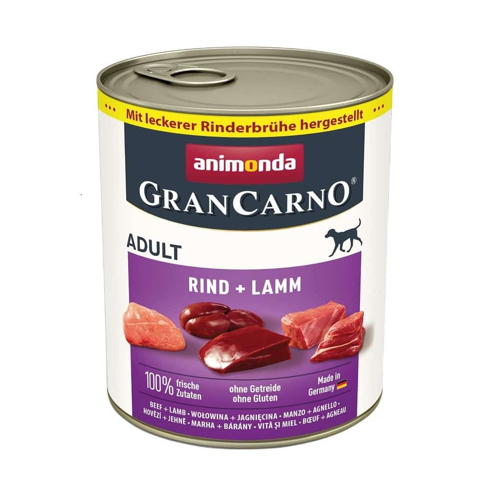ANIMONDA Grancarno Adult wołowina i jagnięcina 800g