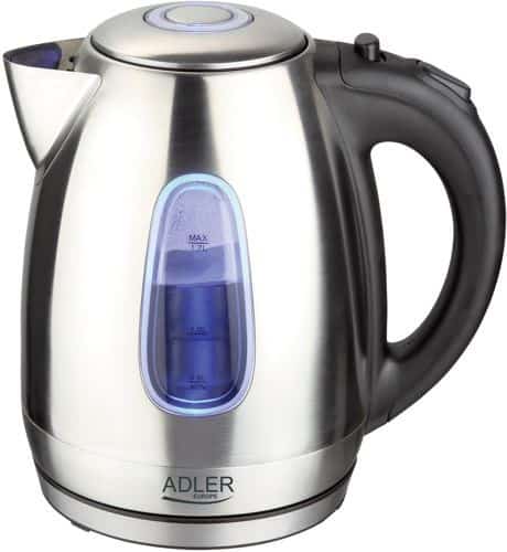 Czajnik elektryczny Adler AD1223 (2000W, 1.7l, stal nierdzewna)