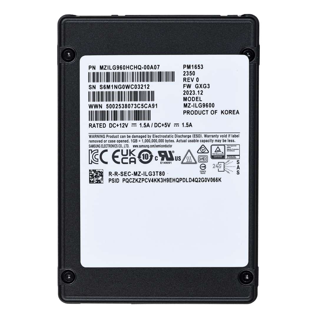 Samsung PM1653 SSD