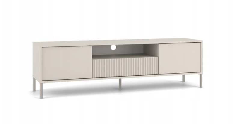 RTV KAMARO 160 SLIM - Stolik RTV z nogami