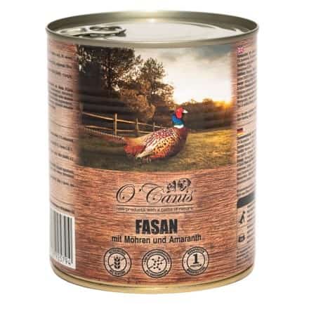 O'Canis Bażant z marchewką 800g - monobiałkowa