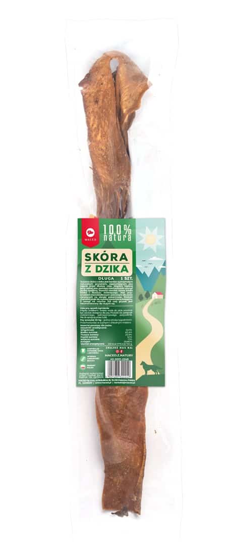 MACED Skóra dzika 45 cm - Przysmak dla psa