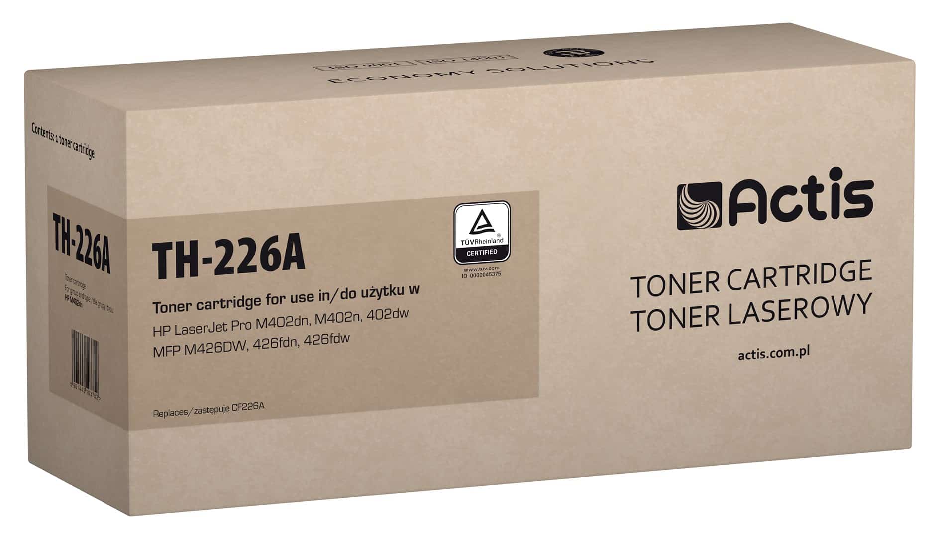 Actis TH-226A Toner, Kompatybilny z HP 226A