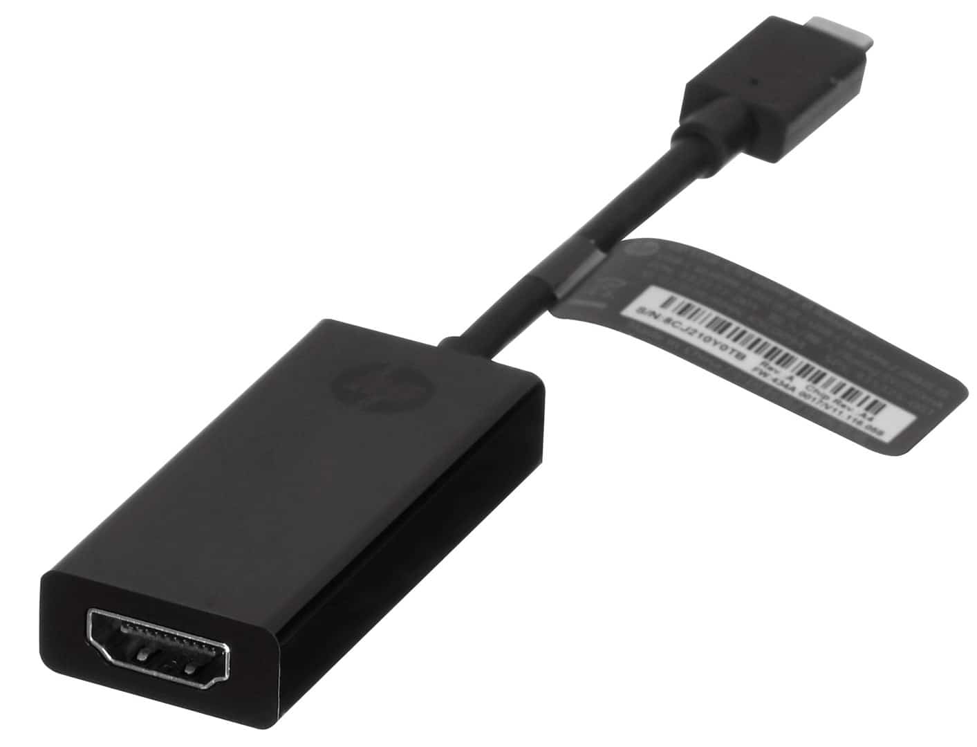 Adapter HP USB-C na HDMI 2.0, czarny