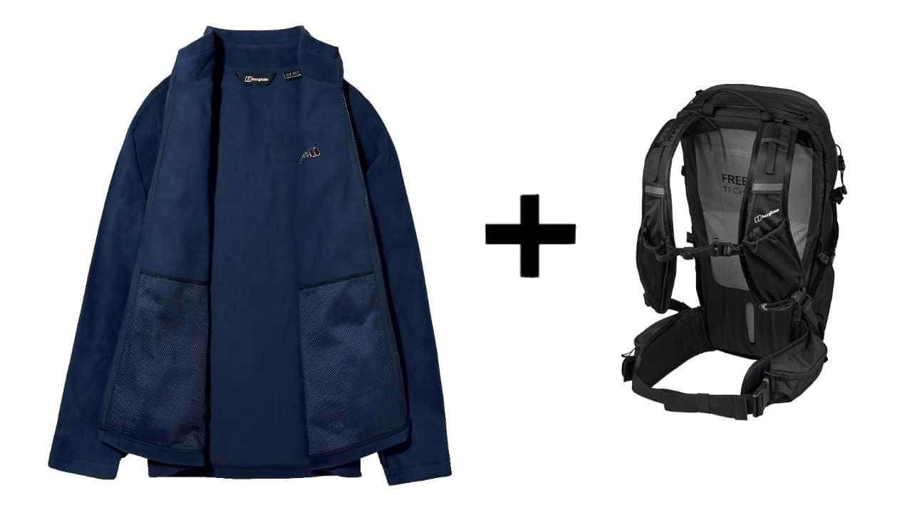 Kurtka Berghaus Prism PT InterActive M + Plecak 23l