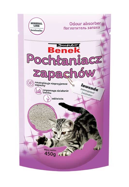 CERTECH Super Benek Lawenda 0,45kg Żwirek