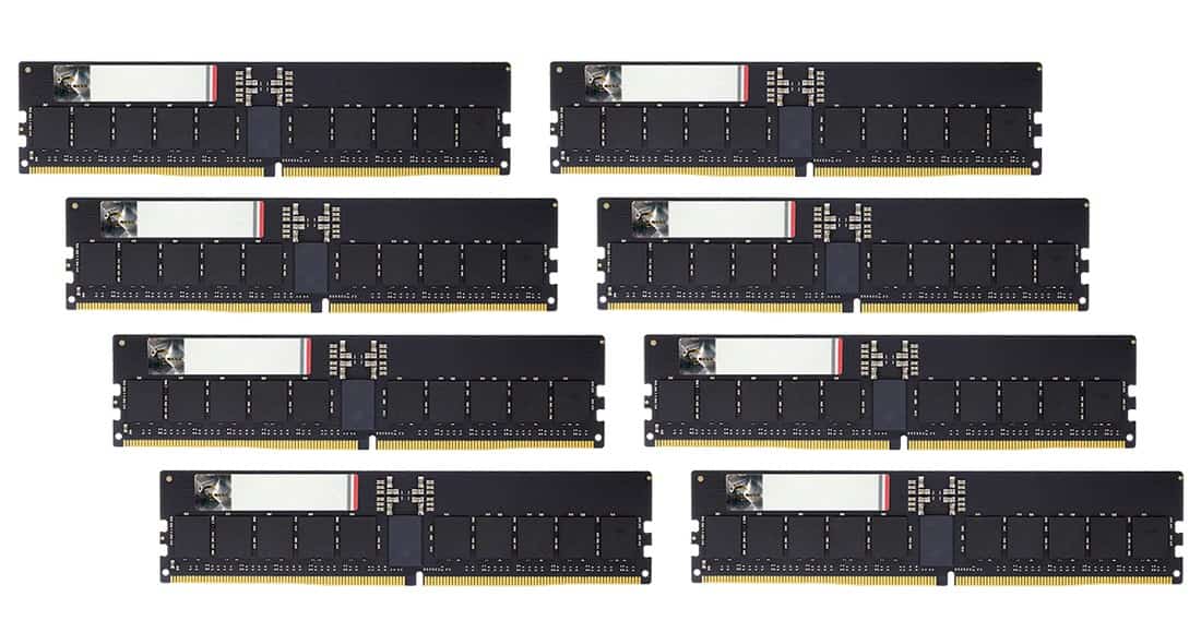 Pamięć serwerowa DDR5 G.SKILL ZETA G5 NEO 8x32GB 6400MHz ECC-R