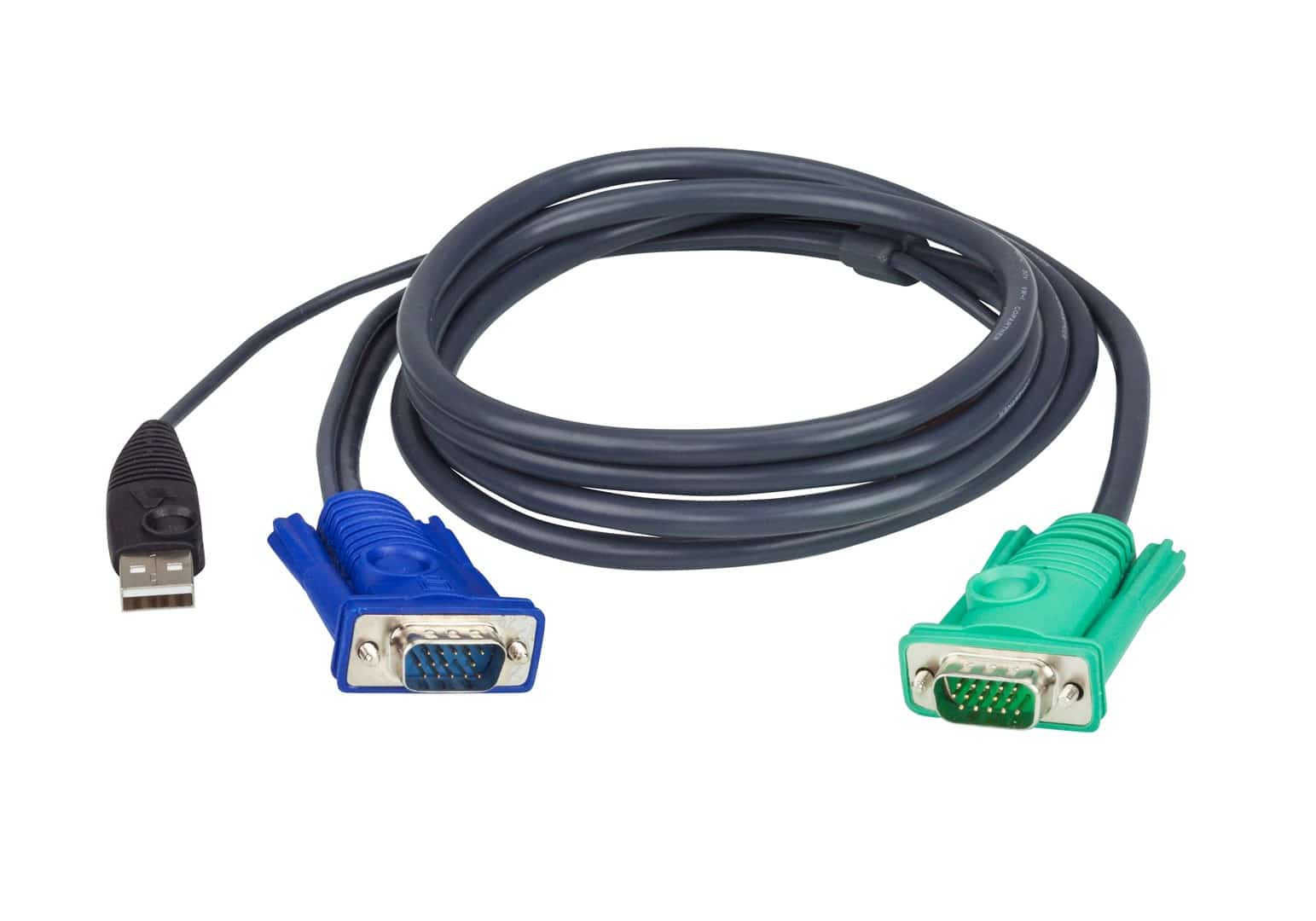 Kabel ATEN 2L-5205U 5m D-Sub (VGA) czarny