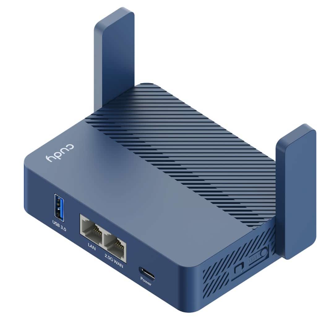 Przenośny Router CUDY TR3000 - Niebieski