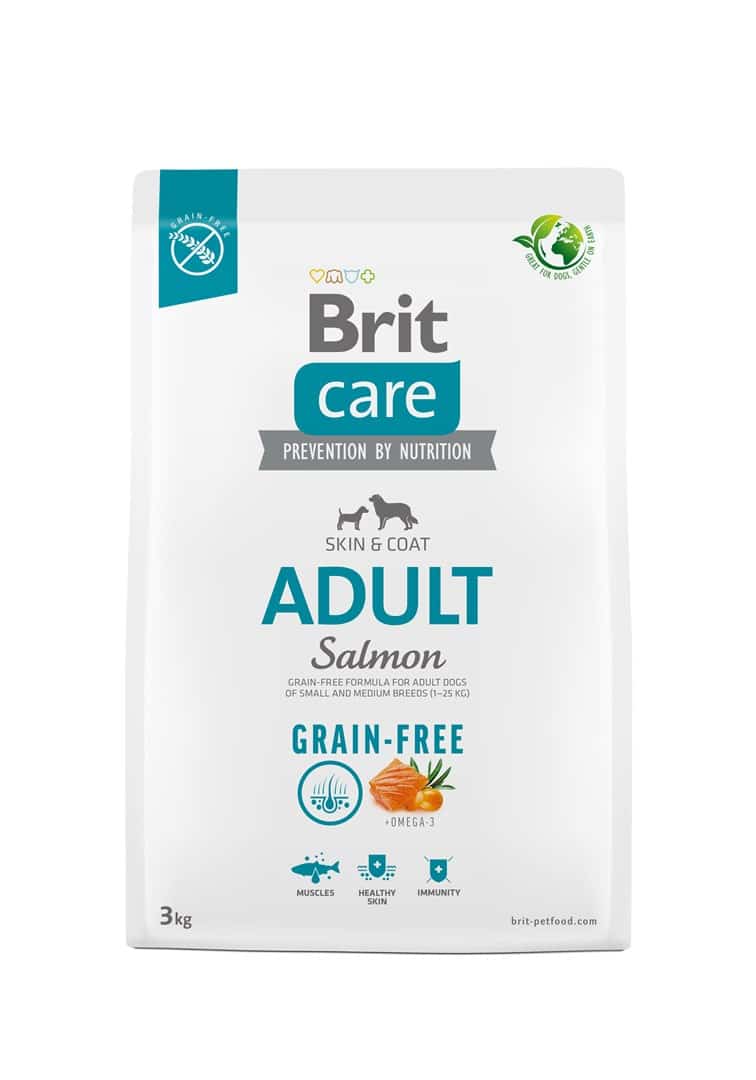 BRIT Care Grain-Free Adult Salmon - Sucha Karma 3 kg