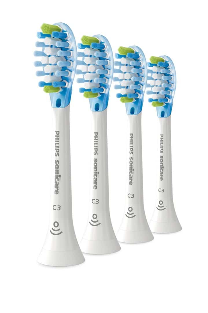Główki szczoteczki do zębów Philips Sonicare HX9044/87, 4 szt., 62000 ruchów/min, białe