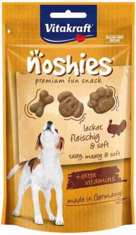 VITAKRAFT NOSHIES indyk 90g - przysmak dla psa