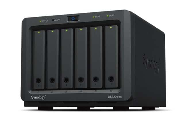 NAS Synology DS620slim, Intel Celeron J3355, 2GB DDR3L
