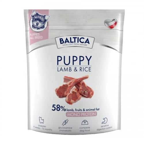 BALTICA NUTRACEUTIC Hypoallergenic Puppy Lamb & Rice 1kg