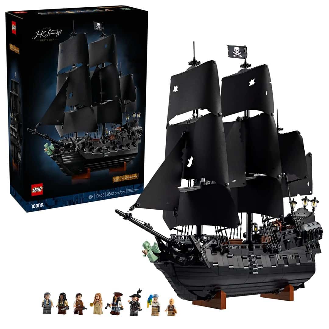 LEGO Icons 10365 - Statek piracki Kapitana Jacka Sparrowa