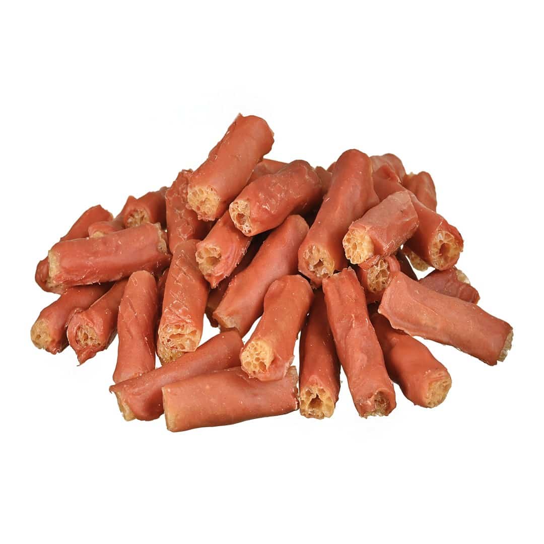PETITTO Rurki ryżowe z łososiem 500g