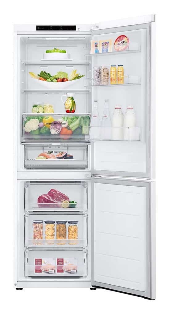 Lodówka LG GBV3100ESW 186 cm biała Total No Frost
