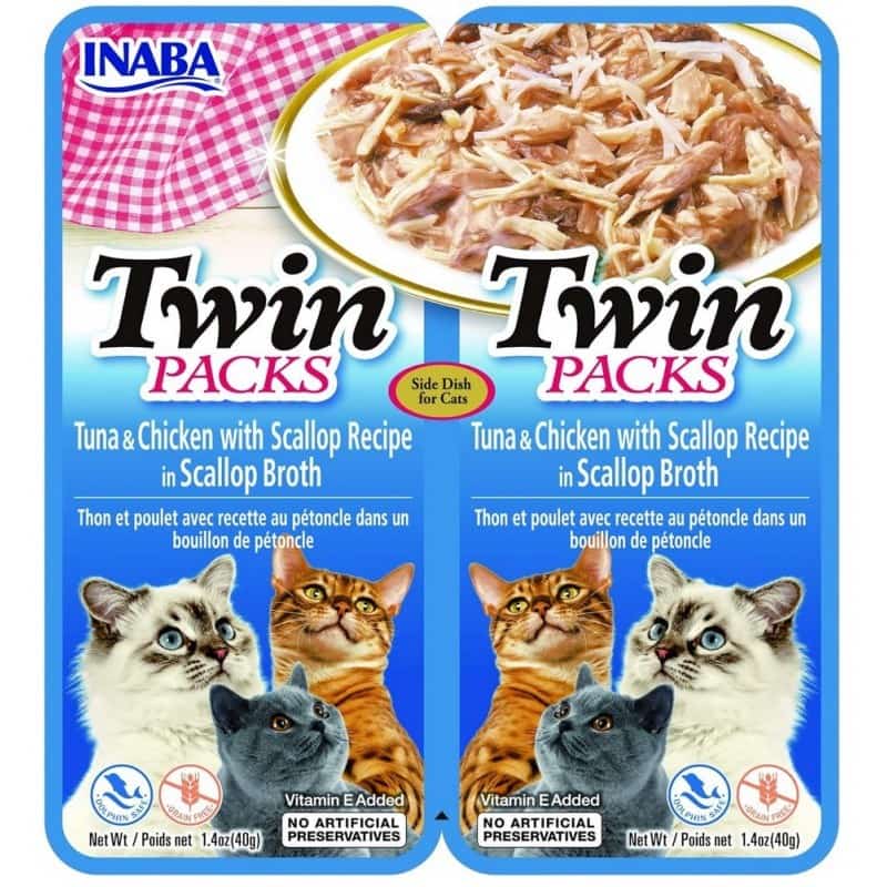 INABA Cat Twin Tuńczyk&Kurczak - 2x40g