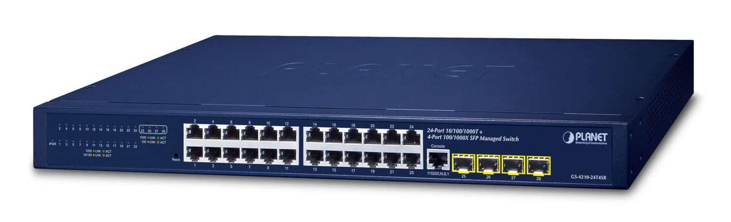 Switch Planet GS-4210-24T4SR Zarządzany