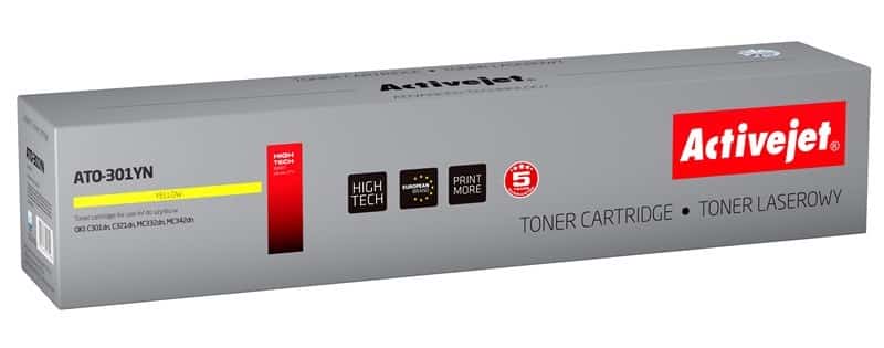 Activejet ATO-301YN Toner - Zamiennik OKI 44973533