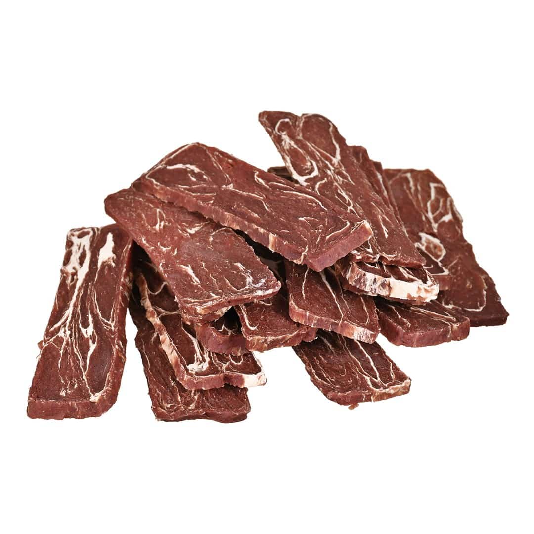 Przysmak dla psa Paski z Jagnięciny i Dorsza 500g