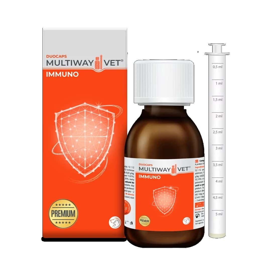 JM SANTE MULTIWAY VET DUOCAPS IMMUNO 90ml Dla Psa i Kota