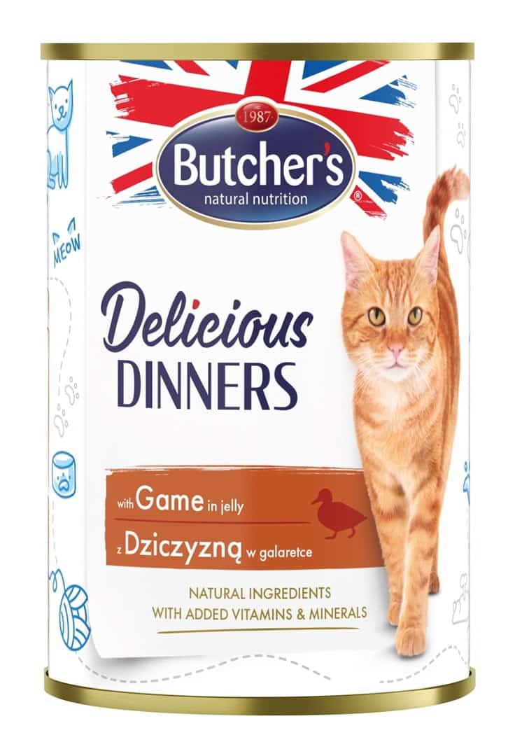 BUTCHER'S Delicious Dinners - Kawałki z dziczyznę - 400 g