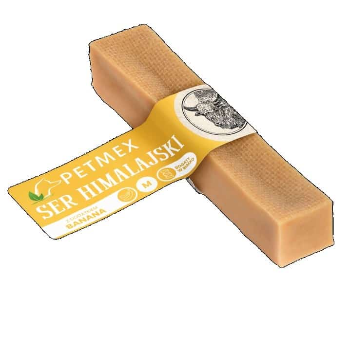 PETMEX Ser himalajski z dodatkiem banana M