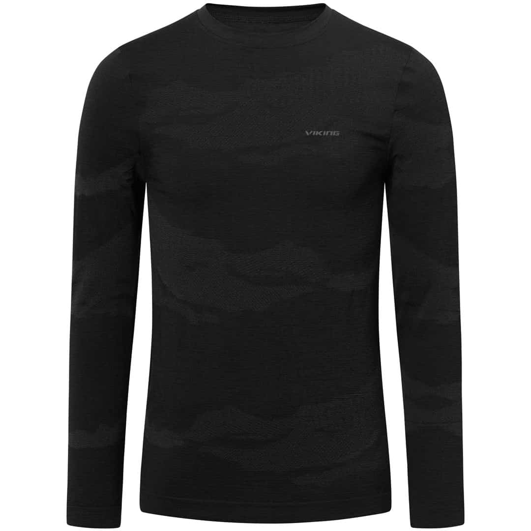Koszulka termoaktywna VIKING Gasher Merino M, czarna