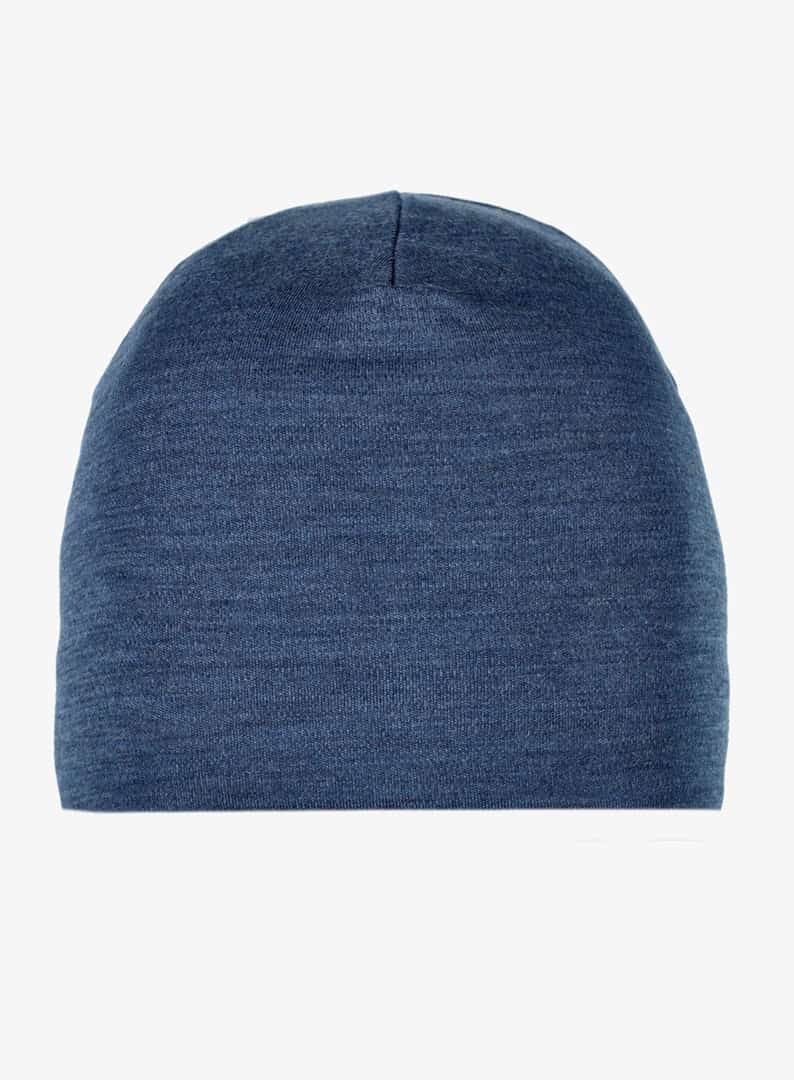 Czapka wełniana Buff Merino Heavyweight, solid indigo