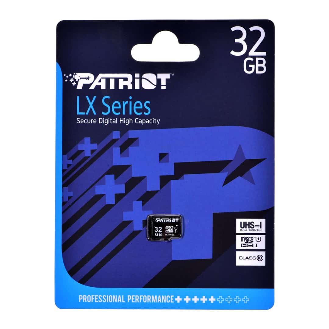 Patriot LX Series microSDHC Class 10 UHS-I