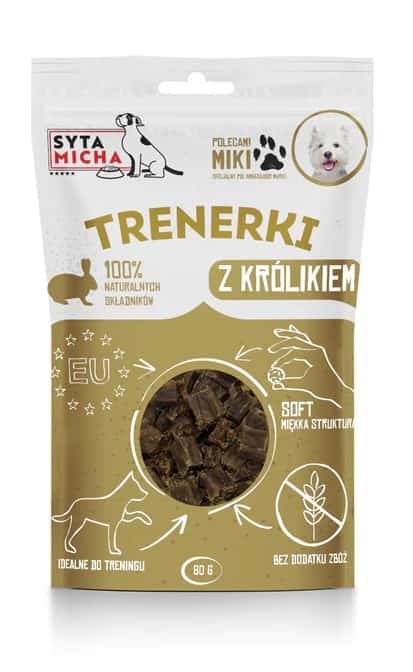 Syta Micha Trenerki z królika - 80g