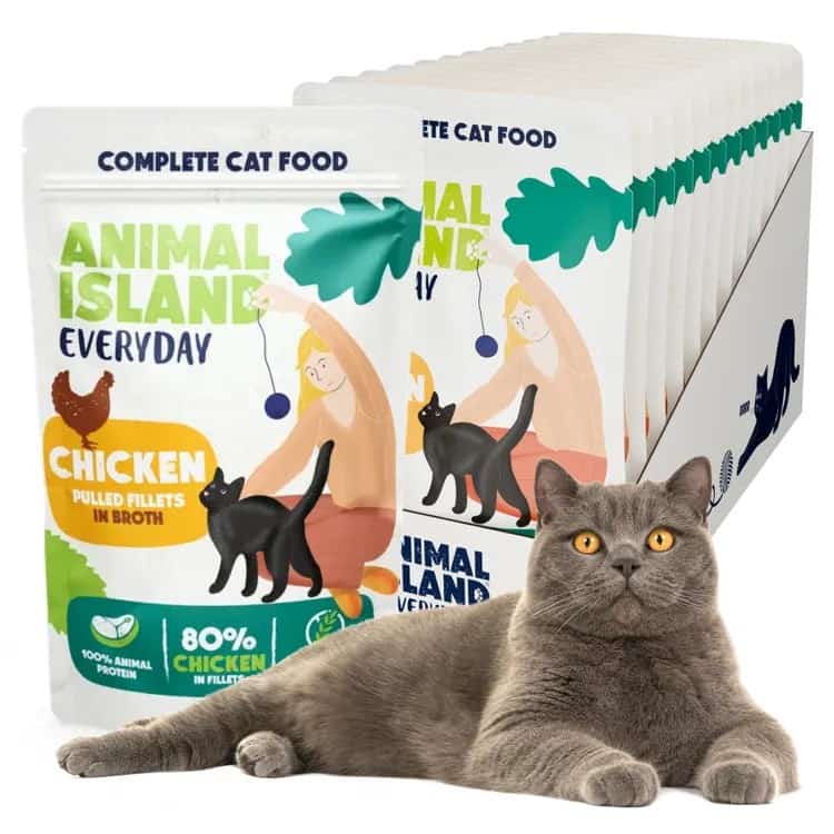 ANIMAL ISLAND Kurczak w Filecie 12x85g