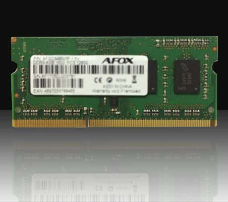 Pamięć SO-DIMM AFOX DDR3 8GB 1600MHz 1.35V