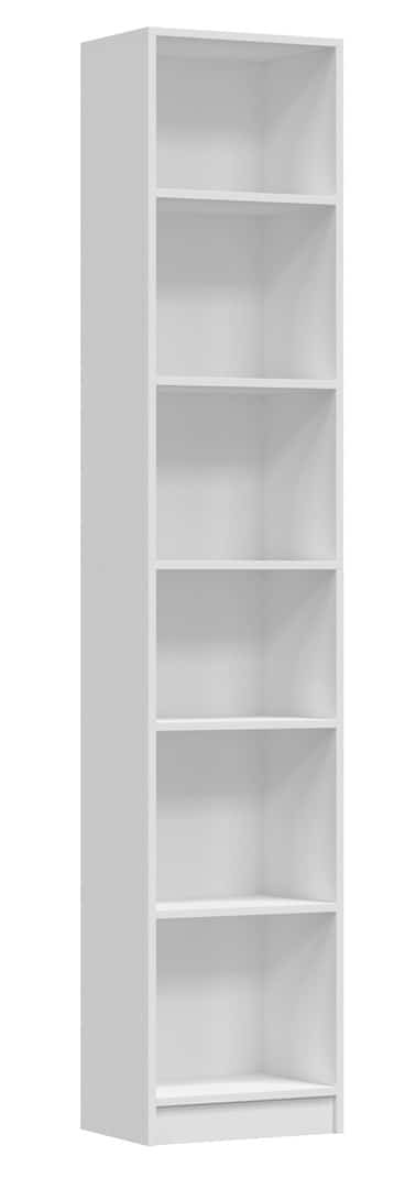 WITRYNA 40CM PAFOS BIAŁA - 6 Półek