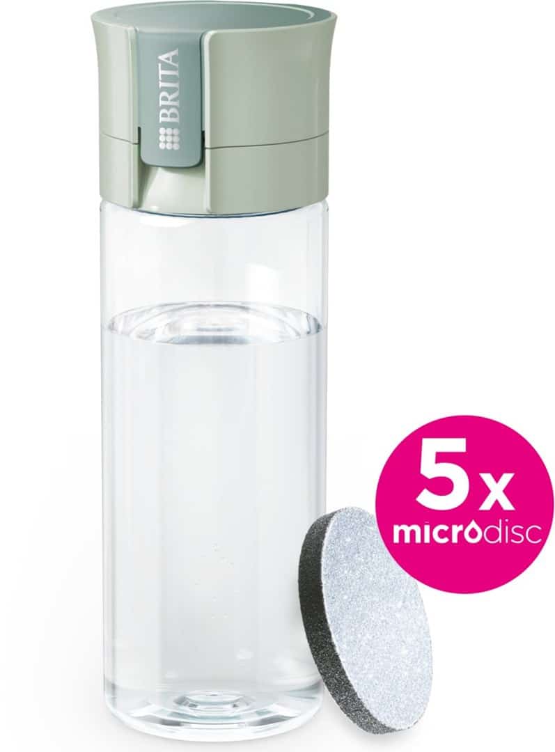 Butelka filtrująca Brita Vital + 5 filtrów MicroDisc (zielona)