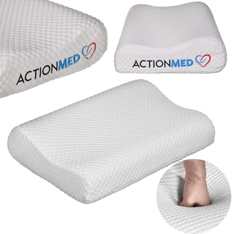 CERVICAL MED PILLOW - Poduszka ortopedyczna biała