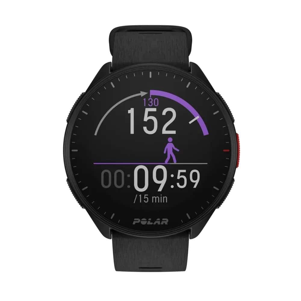 Zegarek Sportowy POLAR Pacer czarny S-L
