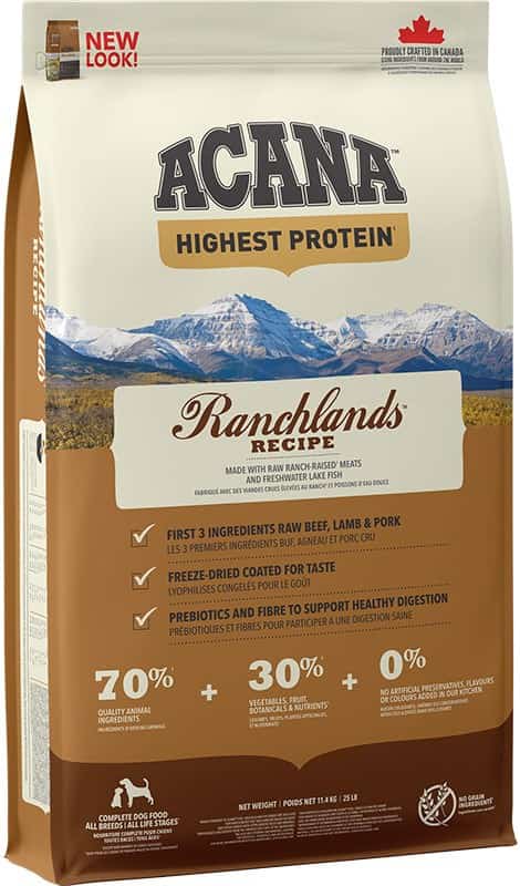 ACANA Regionals Ranchlands Dog - Sucha Karma 11,4 kg