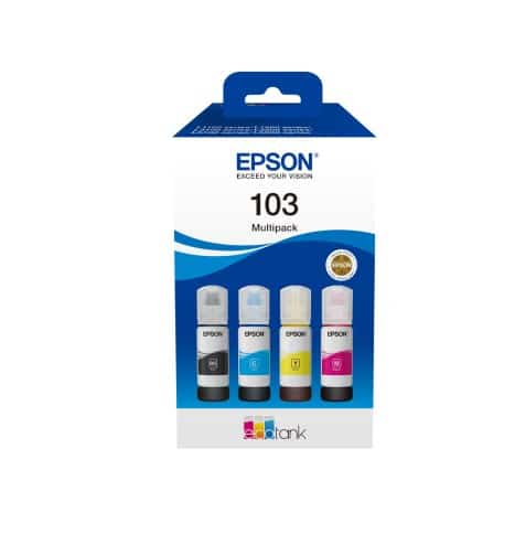 Epson Tusz CMYK C13T00S64A - EcoTank L5296, L5290, L3266