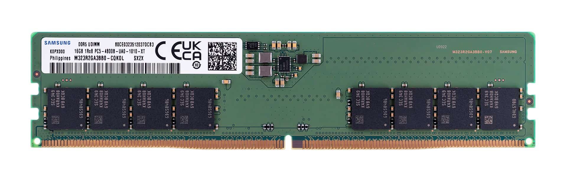 Samsung UDIMM DDR5 4800MHz ECC