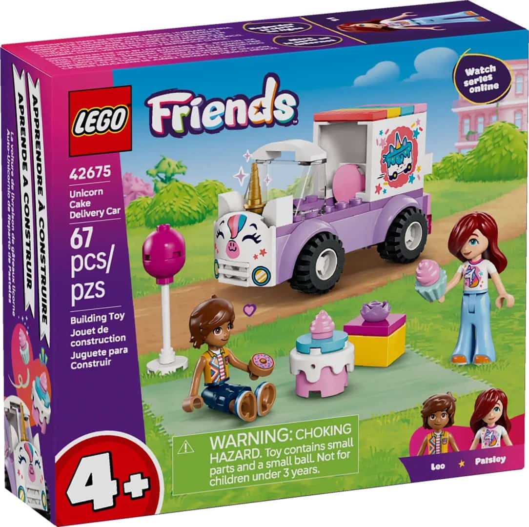 LEGO Friends 42675 - Zestaw Jednorożcowa Dostawa Tortu
