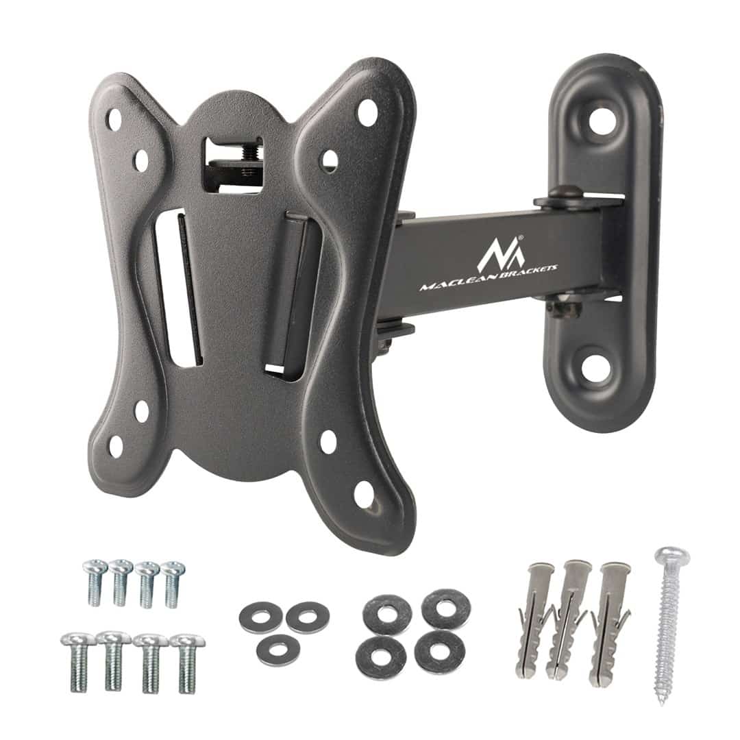 MACLEAN MC-416 Uchwyt do Telewizora lub Monitora, Czarny